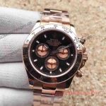 BP Factory Rolex Daytona 7750 Replica Rose Gold Replica Watch 40mm 